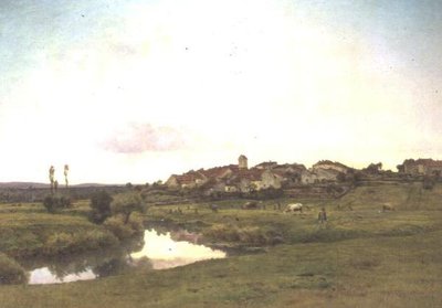Saone ved Lironcourt, Vosges av Jean F. Monchablon