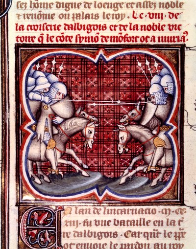 Slaget ved Muret (12. september av Jean Fouquet