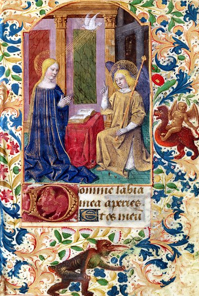 Ms Latin 13305 fol.15 Bebudelsen, fra 