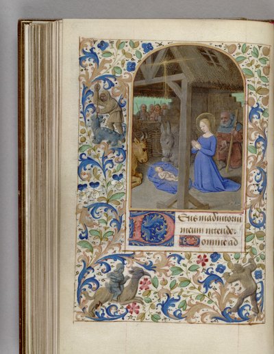 Nativity Book of Hours, 1450-1499 av Jean Fouquet