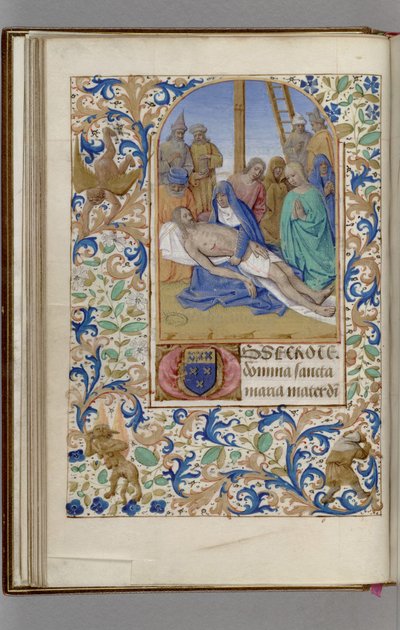 Pietàs timebok, 1450-1499 av Jean Fouquet