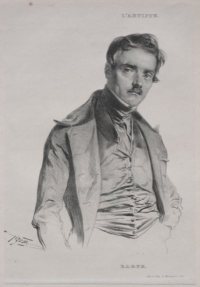 Antoine Louis Barye av Jean Francois Gigoux