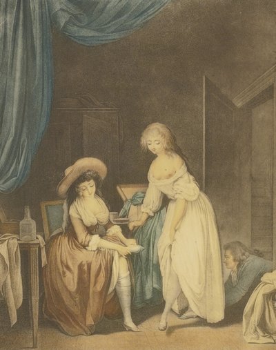 Sammenligningen av Jean Francois Janinet