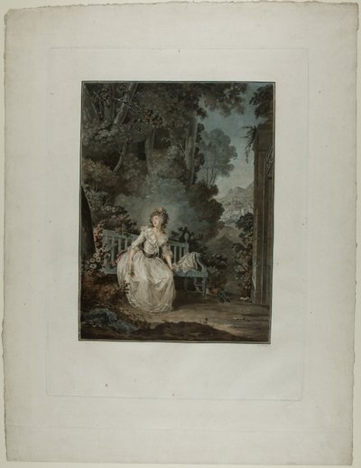 Madame Dugazon i operaen "Nina, ou La folle par amour" (Nina, eller kvinnen gal av kjærlighet) av Jean Francois Janinet