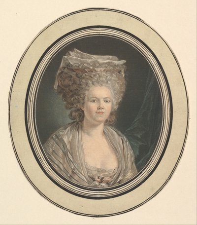 Mademoiselle Rose Bertin, Dressmaker til Marie-Antoinette.n.d. av Jean Francois Janinet