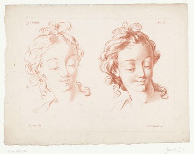 To kvinnehoder Komposisjoner med deler av menneskekroppen (serietittel) IXe Cahier de Principes du Design d