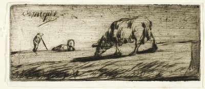 En sau på beite av Jean Francois Millet