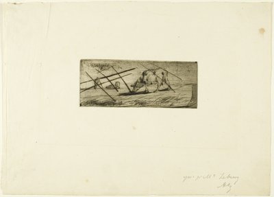 En sau på beite av Jean Francois Millet