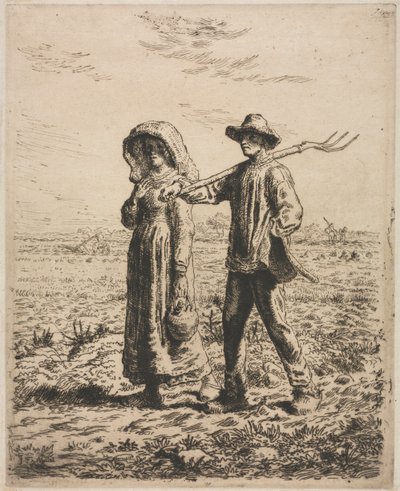 Skal på jobb. av Jean Francois Millet