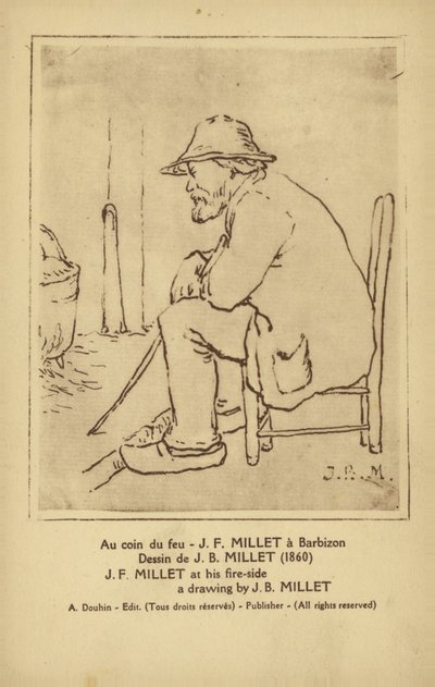 Jean-Francois Millet , fransk maler av Jean Francois Millet