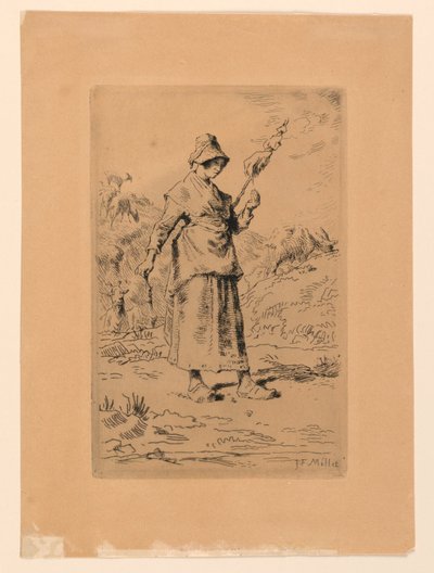 Spinneren av Jean Francois Millet
