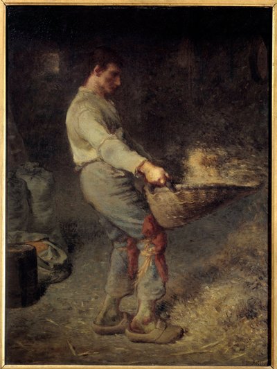 Vinneren Maleri av Jean Francois Millet (1814-1875) 1868 Søn. 0,79x0,58 m Paris, Orsay-museet av Jean Francois Millet