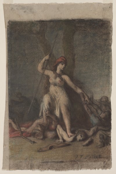 Liberty, sannsynligvis 1848. av Jean Francois Millet