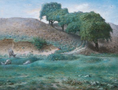 Sti med kastanjetrær nær Cusset av Jean Francois Millet