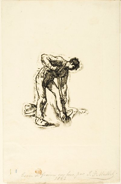 Bondegraving av Jean Francois Millet