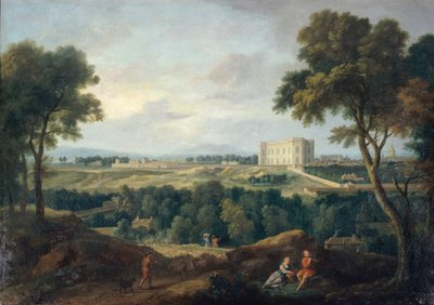 Observatoriet og omgivelsene, utsikt fra Butte aux Cailles; av Jean Francois Millet