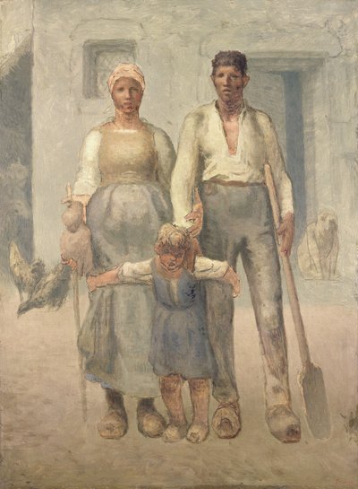 Die Bauernfamilie von Jean-Francois Millet