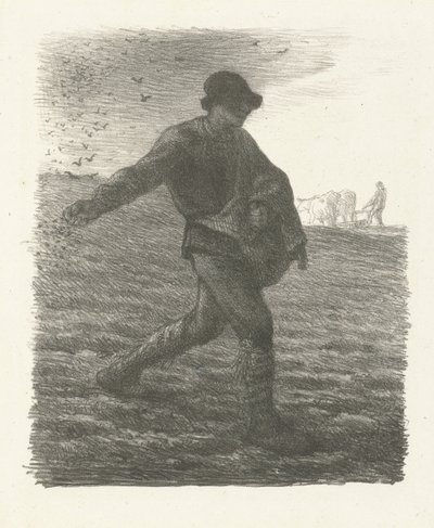 Såmannen, 1851 av Jean Francois Millet