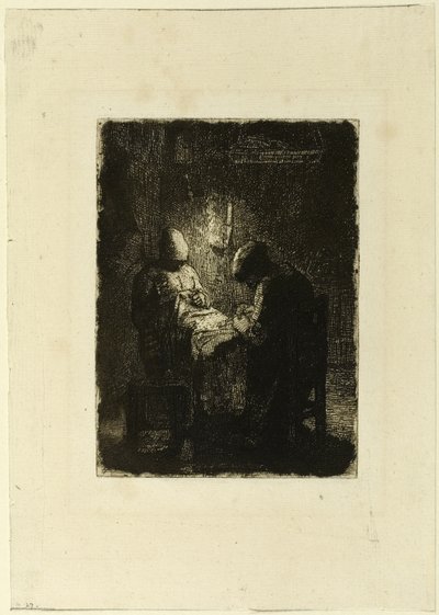 Vaken av Jean Francois Millet