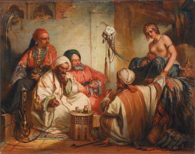 Slavemarkedet, 1853 av Jean Francois Portaels
