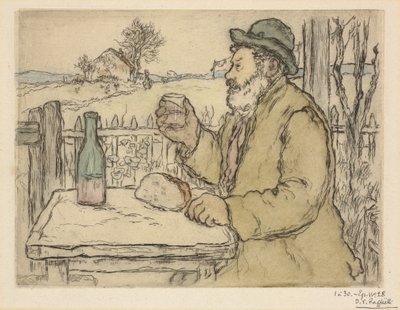 Til din helse, 1894. av Jean Francois Raffaelli