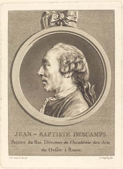 Jean-Baptiste Descamps av Jean Francois Rousseau