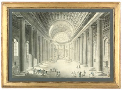 St. Philippe du Roule-kirken, Paris av Jean Francois Therese Chalgrin