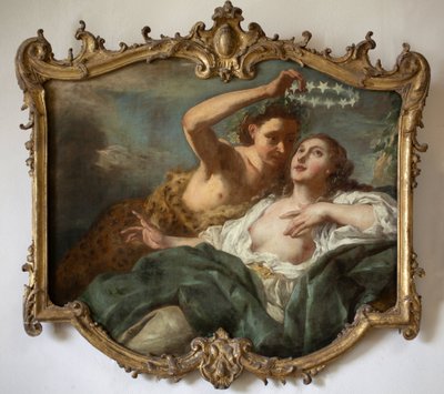 Bacchus og Ariane. Maleri av Jean Francois de Troy (1679-1752). Olje på lerret av Jean François de Troy