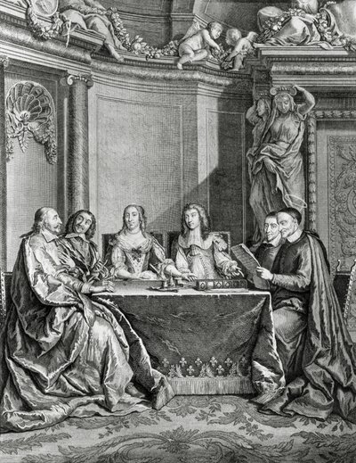 Samvittighetsrådet av Jean François de Troy