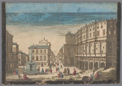 Utsikt over Marcellus-teatret i Roma av Jean François Daumont (possibly)