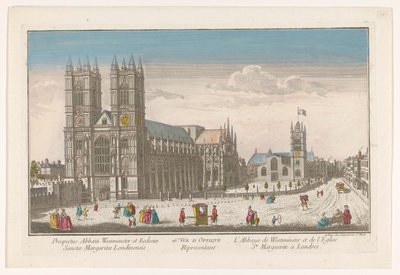 Utsikt over Westminster Abbey og St Margaret
