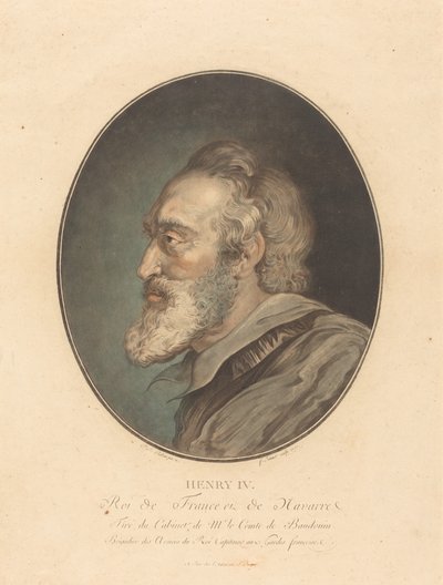 Henrik IV av Jean François Janinet after Sir Peter Paul Rubens