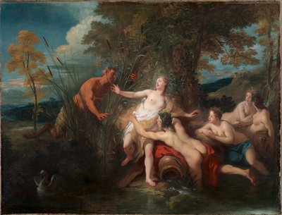 Pan og Syrinx av Jean François de Troy