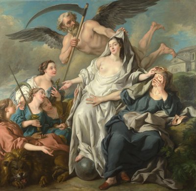 Tid som avslører sannheten, 1733 av Jean François de Troy