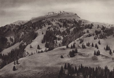 Hotell Rigi Kulm (s/hvitt bilde) av Jean Gaberell