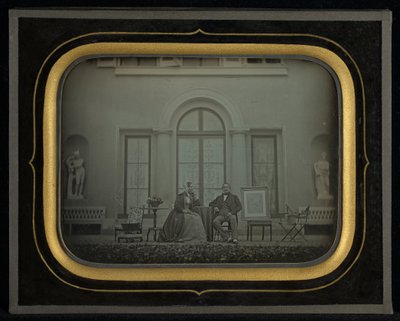 Jean-Gabriel og Anne-Charlotte-Adélaide Eynard av Jean Gabriel Eynard