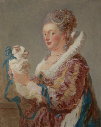 A Woman with a Dog, ca. 1769 (olje på lerret) av Jean Honore Fragonard