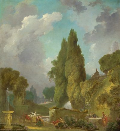 Blindebukk av Jean Honore Fragonard