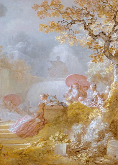 Blindekuh (Le Colin-Maillard) ca. 1755-80 von Jean Honore Fragonard