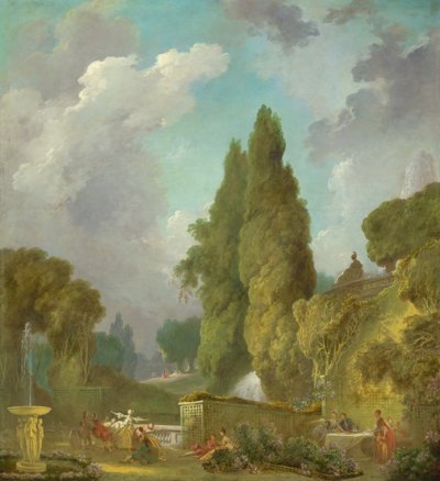 Blindebukk av Jean Honore Fragonard