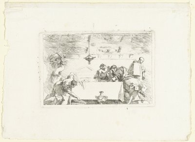 Disipler i Emmaus av Jean Honore Fragonard