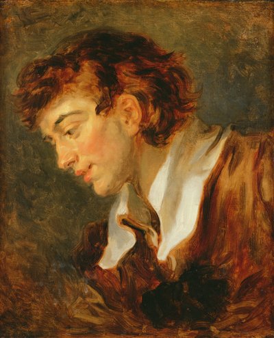 Leder for en ung mann av Jean Honore Fragonard
