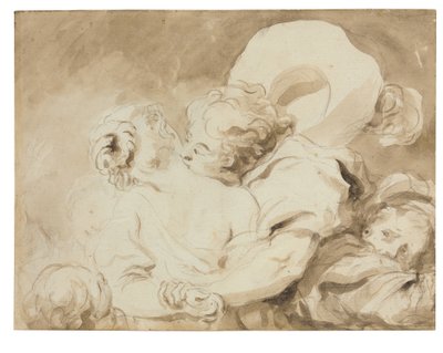 Kysset av Jean Honore Fragonard