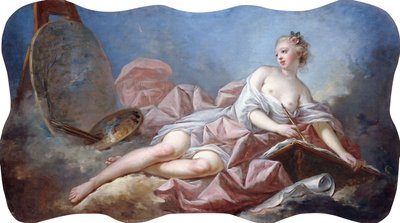 Personifisering av maleri, av Jean Honore Fragonard