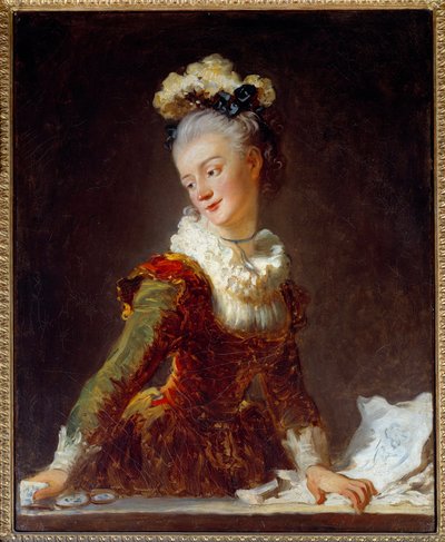 Porträt von Marie Madeleine Guimard (1743-1816) von Jean Honore Fragonard
