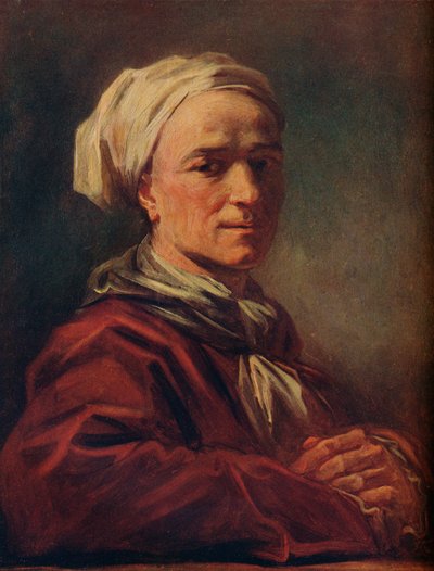 Portrett av en mann, c1700-tallet av Jean Honore Fragonard