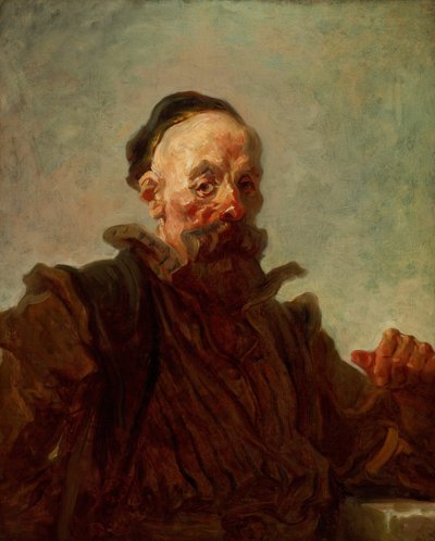 Portrett av en mann i kostyme, 176870. av Jean Honore Fragonard