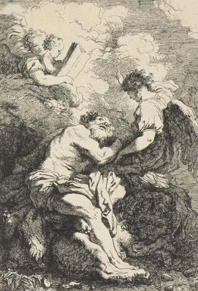 Den hellige Hieronymus, ca. 1761-65 av Jean Honore Fragonard