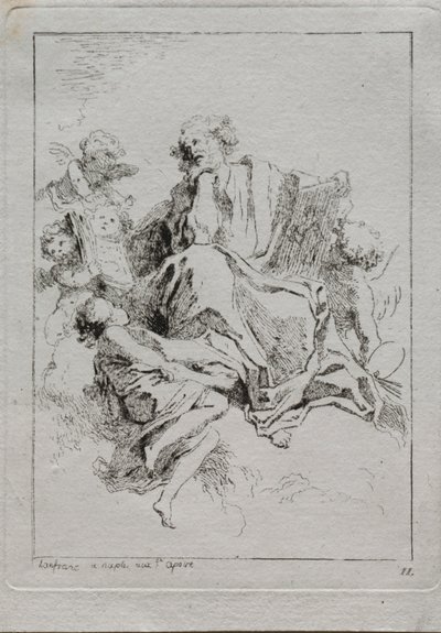 St. Luke. av Jean Honore Fragonard