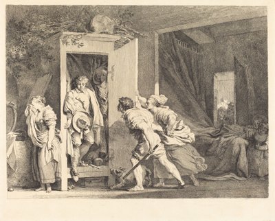 Armoiret av Jean Honore Fragonard